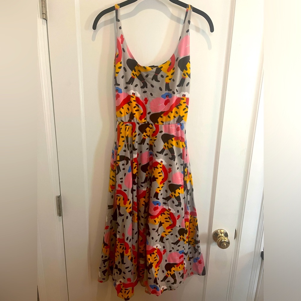 RARE Nooworks Dancing Ladies Vacation Dress